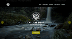 Desktop Screenshot of chilcabamba.com